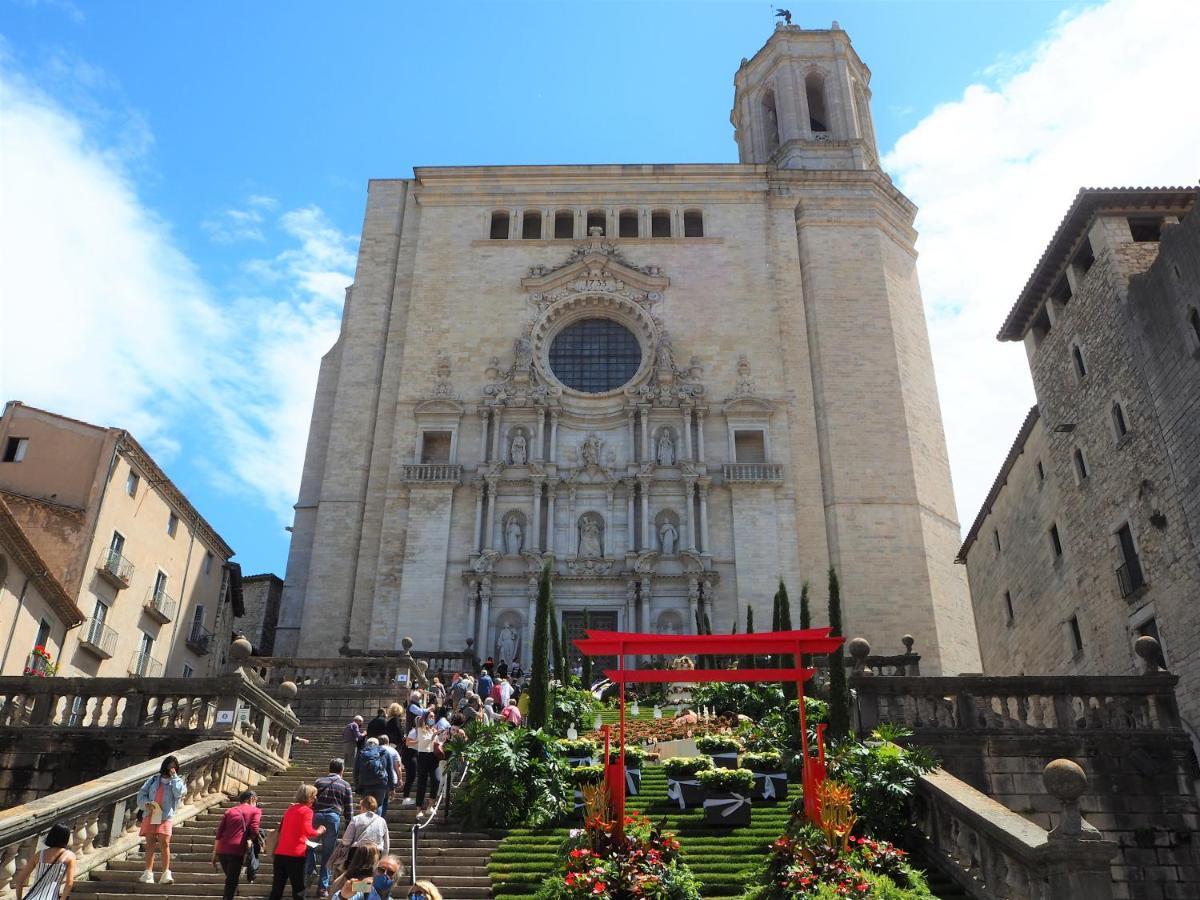 Apartament Modern A Girona Centre, Parking Gratis Exterior foto